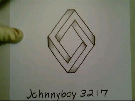 This specific impossible triangle called a penrose triangle (or penrose tribar) looks like a triangle mixed with a celtic knot. How To Draw An Impossible Heart - 3D Heart - Impossible ...
