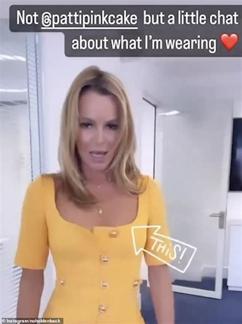 Amanda Holden Suffers A Wardrobe Malfunction As Her Mini Dress Bursts