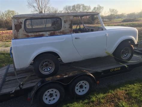 1962 International Scout 80 4wd Sports Utility Vehicle Truck 62 Ih