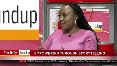 The Daily Roundup With Nina Tedx Speaker Jessica Kaimu Speak On Her