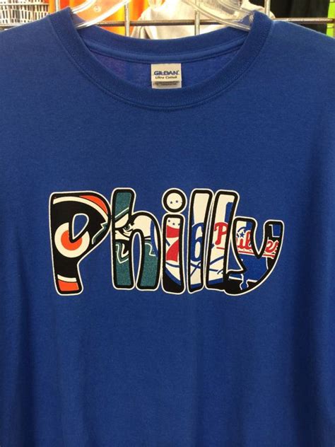 Mens Philadelphia Sports Teams Philly T Shirt Philadelphia Sports