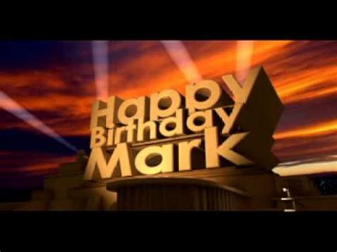 Check spelling or type a new query. Happy Birthday Mark - YouTube