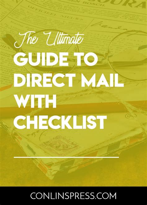 The Ultimate Guide To Direct Mail With Checklist Direct Mail