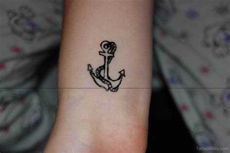 Anchor Tattoo On Wrist Tattoos Designs
