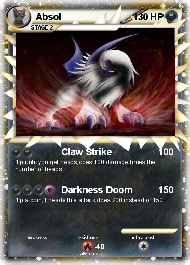 Pokémon Absol 835 835 Claw Strike My Pokemon Card