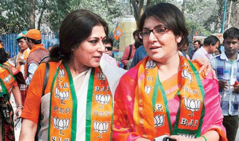 Bjp mp locket chatterjee alleged that colour containing 'harmful chemical' was thrown on her face at an event in west bengal's hoogly on saturday. Locket Chatterjee will become president of BJP's Women ...