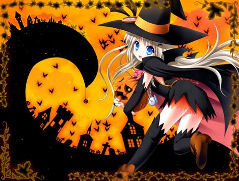 Anime Halloween Desktop Wallpapers Wallpaper Cave