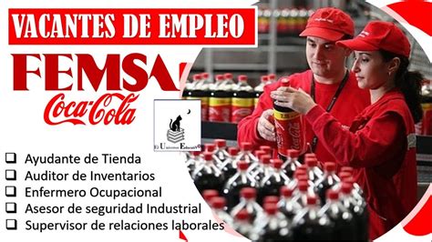 🔰femsa Coca Cola Bolsa De Trabajo 2022 2023 Vacantes De Empleo