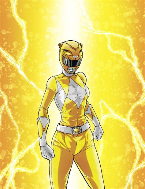 Yellow Ranger Power Rangers Power Rangers Comic Go Go Power Rangers