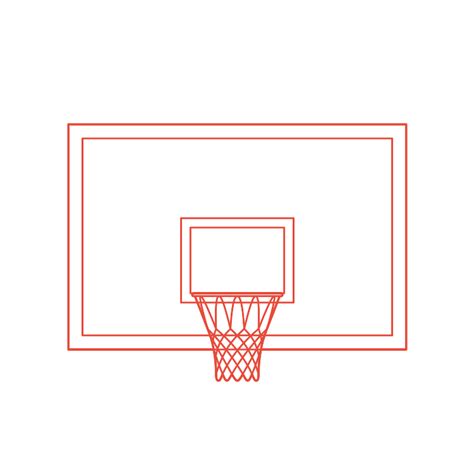 Basketball Backboard Dimensions Drawing
