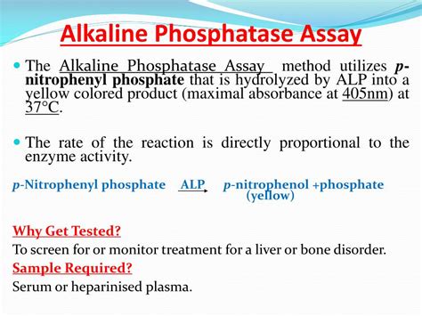 Ppt Serum Alkaline Phosphatase Powerpoint Presentation Free Download