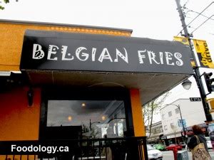 This, and what they are fried in, is what makes all the difference to making good fries. Belgian Fries: Poutine, Poutine, Chili Dog | Foodology