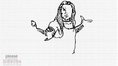 Easy drawing tutorials for beginners, learn how to draw animals, cartoons, people and comics. Jeff Hardy - How to draw Jeff Hardy - Video - Jeff Hardy ...
