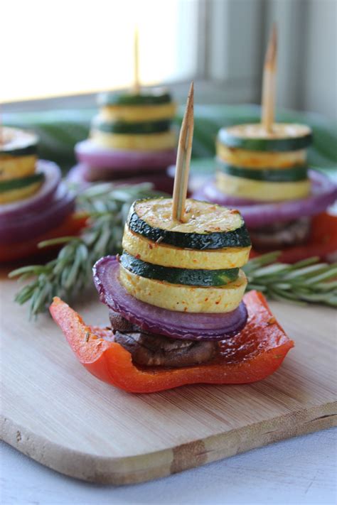 Easy Oven Roasted Veggie Stacks The Fitchen