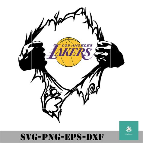 La Lakers Svg Lakers Logo Black And White Png Los Angeles Lakers Svg Bundle Nba Svg La