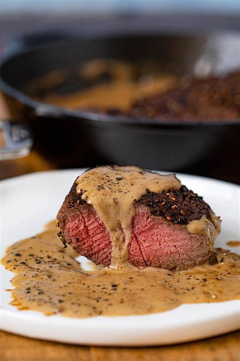 Classic Steak Au Poivre Recipe Dinner Then Dessert