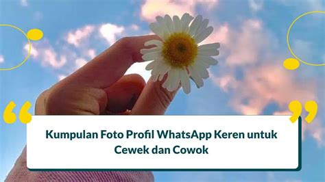 60 Kumpulan Foto Profil Wa Aesthetic Keren Unik Dan Kocak