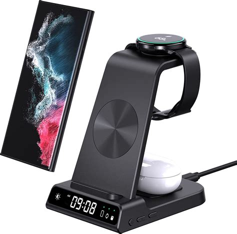 Wireless Charger For Samsung Phelinta 3 In 1 Wireless Charging Station