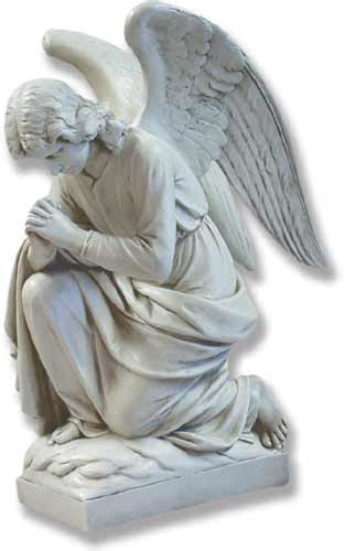 Kneeling Angel Praying Catholic Religious Statues