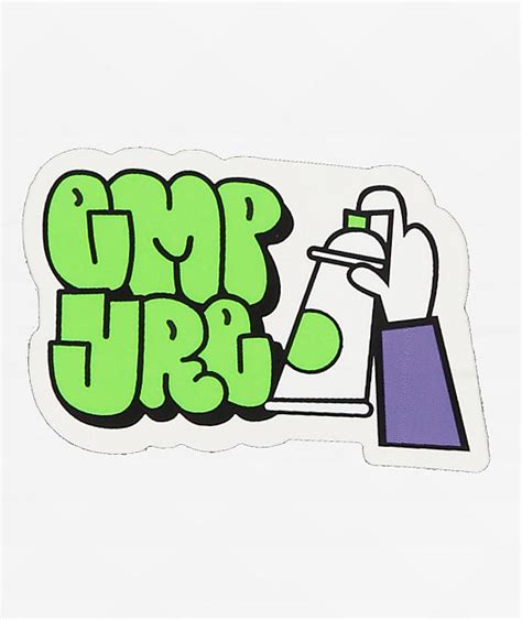 Empyre Spray Green Sticker