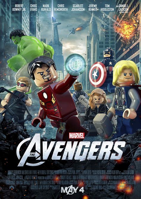 Avengers Lego Movie Poster Previews Lego Figures Zannaland