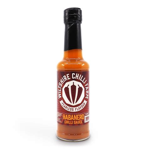 Wiltshire Chilli Farm Habanero Chilli Sauce Chillibom Australia