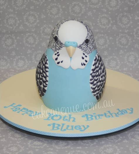 Budgie Cake Cake Avenue Childrens Cakes Pinterest