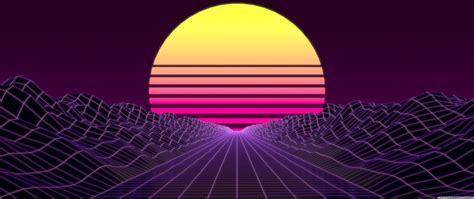 Retro Synthwave Wallpapers Bigbeamng