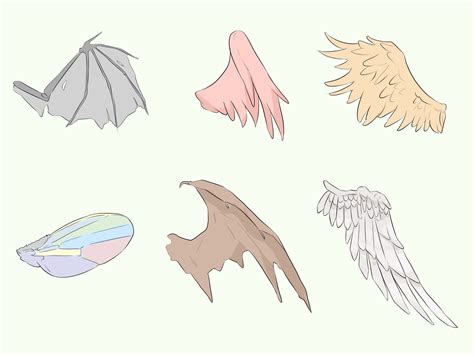 Wing Drawing Ideas