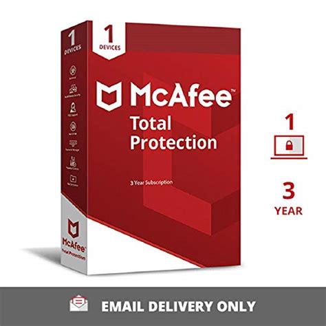 Mcafee Total Protection 1 Pc 3 Year Email Delivery In 24 Hours No