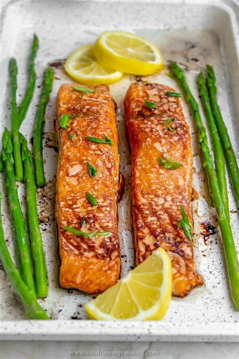 Soy Sauce Marinated Salmon Sandras Easy Cooking