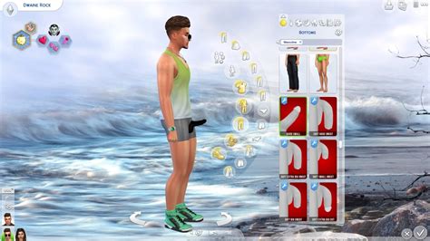 Weird Unchangable Male Shorts In Undressing The Sims 4 Technical