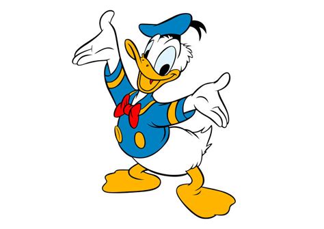 Donald Duck Vector Superawesomevectors