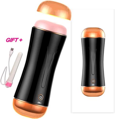 Amazon Com Dual Hole Speeds Vibrator For Men Oral Sex Machine Artificial Vagina Real Pussy
