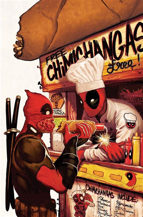 Chimichangas Deadpool Poster Deadpool Comic Deadpool And Spiderman