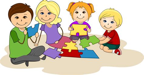 Together Clipart Images Of People Working And Playing Together