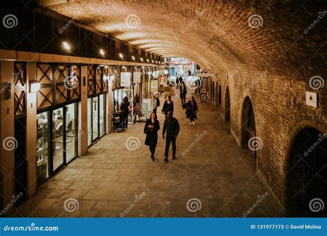 The Arches Shopping In Craven Passage London England Editorial