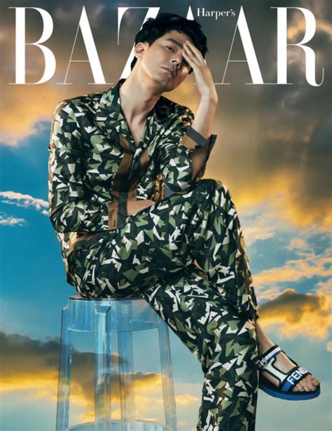 He made his debut as a model. Jo In Sung Poses for Harper's Bazaar's 24th Anniversary ...