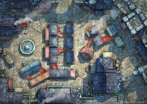 Market 38x27 Tale Maps On Patreon Fantasy Map Dungeon Maps Dnd
