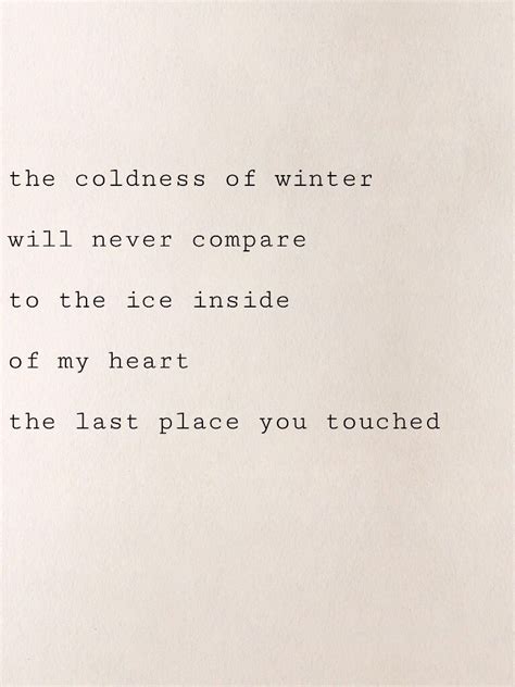 Winter Love Poem Love Poems Poems Quotes