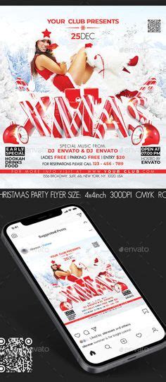 Christmas Flyer By Leniel GraphicRiver Xmas Holiday Flyer Size New