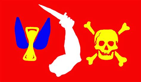 Captain John P De Silva Pirate Flags