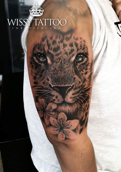 wissytattoo tattoo manulopez tiger leopard lyon