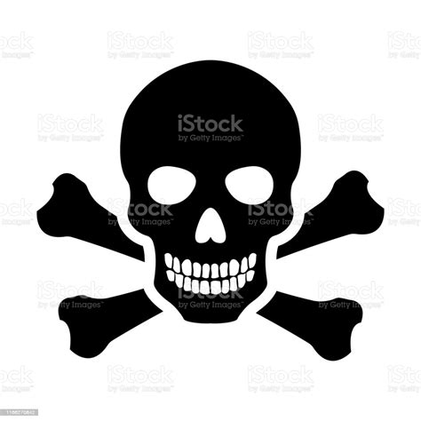 Skull Death Icon Illustration Vector Stock Illustration - Download ...