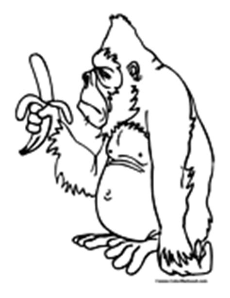 Ape Coloring Pages