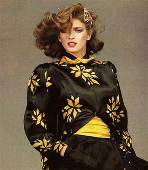 Gia Carangi Photographed By Denis Piel For Dior 1980 Fashion