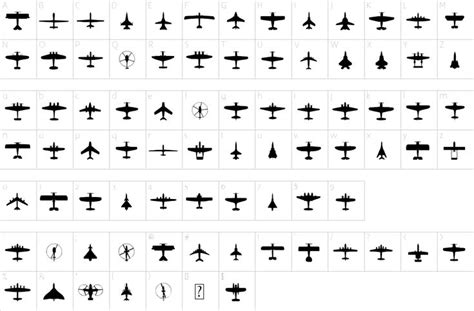 Aircraft Identification Military Font 1001 Free Fonts 1001 Free