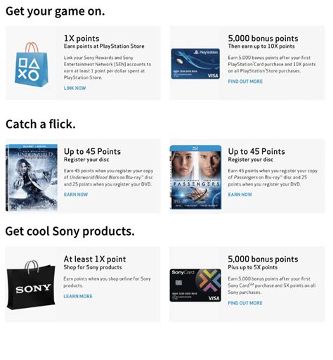 A rewards program for those who love entertainment, sony rewards lets you earn and redeem points for the things you love! Rewards Case Study: Sony Rewards
