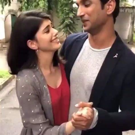 Dil Bechara Sanjana Sanghi Waltzes With Sushant Singh Rajput In A Throwback Video