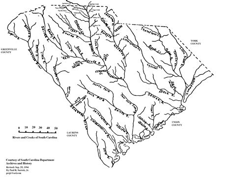 The Usgenweb Archives Project South Carolina Maps